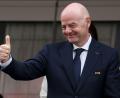 Bild: Bai Xuefei/XinHua/dpa
FIFA-Präsident Gianni Infantino kann sich eine erneute WM-Erweiterung auf 64 Teams vorstellen. (Archivbild)