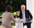 Bild: Ben Knabe/ZDF/dpa
Bundespräsident Frank-Walter Steinmeier im ZDF-Sommerinterview