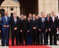 Bild: Teresa Suares/Pool EPA/AP/dpa
Die Koalition der Willigen hat in Paris über die weitere Unterstützung der Ukraine beraten.