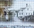 Bild: Robert Dotzauer
Ein Bild aus alten Zeiten, befestigt an einem Gartenzaun, erinnerte beim Jubiläum an den Gebäudeabbruch in der Ortschaft Netzaberg und den Neuanfang in Neurunkenreuth.