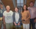 Bild: Ernst Frischholz
Eka Reber (von links) und Johanna Ludwig wurden verabschiedet, Julia Kost (Jugend) sowie Renate Schwarz (Senioren) durch Bürgermeister Markus Ludwig neu ins Amt eingeführt.
