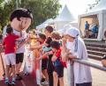 Bild: DOSB/Kazma
Bei der Sportabzeichen-Tour in Kemnath dabei sein wird auch Trimmy, das Maskottchen des DOSB.