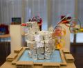 Bild: Stadtmuseum Amberg/Riß
Brunnenentwurf „Hahn“ von Elina Fröbe, Anna-Lena Rumpler und Lena Schönberger.