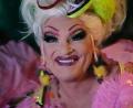 Bild: Marcus Brandt/dpa
Liest die Leviten beim Promi-Büßen: Dragqueen Olivia Jones. (Archivbild)