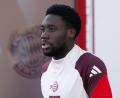 Bild: Sven Hoppe/dpa
Alphonso Davies trainiert wieder in München. (Archivbild)