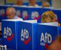 Bild: Henning Kaiser/dpa
Beim AfD-Wahlparteitag in Marl ist der Machtkampf zwischen zwei innerparteilichen Lagern eskaliert.