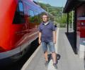 Bild: Jennifer Battaglia
Rainer Weiß am Bahnsteig in Hartmannshof. Die regelmäßigen Verspätungen auf der Bahnlinie RE 40 von Nürnberg über Amberg nach Regensburg machen den 66-Jährigen wütend.