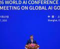 Bild: Ng Han Guan/AP Pool/AP/dpa
Das Thema KI ist für die chinesische Staats- und Parteiführung von großer Bedeutung.