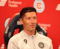 Bild: Marcin Cholewinski/ZUMA Press Wire/dpa
Robert Lewandowski muss auf sein Debüt für Chicago noch warten. (Archivbild)