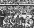 Bild: picture alliance / dpa
Dritter von links: Pelé, Brasiliens WM-Held 1958. (Archivbild)