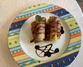 Bild: Ilse Hauer
Zweimal gebraten und mit Balsamico verziert werden Zucchini und Schinken ein sommerlicher Genuss.