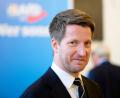 Bild: Henning Kaiser/dpa
AfD-Landeschef Martin Vincentz während des Landesparteitags in Marl.