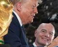 Bild: Jacquelyn Martin/AP/dpa
Voll des Lobes für die WM: US-Präsident Donald Trump (l.).