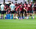 Bild: Sven Hoppe/dpa
Der FC Augsburg ist seit einer Woche im Training. (Archivbild)