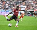 Bild: Swen Pförtner/dpa
Noel Aseko wechselt in die Bundesliga zu Eintracht Frankfurt. (Archivbild)