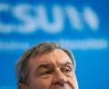 Bild: Peter Kneffel/dpa
Bayerns Ministerpräsident gab sich nach dem Vorfall gelassen. (Archivbild)