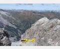 Bild: -/Bergrettung Italien/dpa
Die Bergwacht hatte auch einen Hubschrauber im Einsatz. (Archivbild)