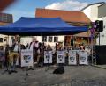 Bild: Peter Garreiss
Die Moosbacher Musikanten freuten sich über ihr gelungenes Lampionfest, zu dem viele Besucher kamen.