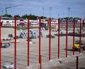 Bild: Sven Hoppe/dpa
Es wird viel gebaut an der Säbener Straße.
