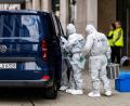 Bild: Christoph Schmidt/dpa
Die Spurensicherung ist im Einsatz.