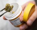 Bild: Boris Roessler/dpa
Bei Cannabis auf Rezept ist meist viel mehr Wirkstoff enthalten als bei Cannabis im Straßenhandel. (Archivbild)