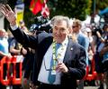 Bild: Kristof Van Accom/BELGA/dpa
Eddy Merckx traut Tadej Pogacar mehr als fünf Toursiege zu. (Archivbild)