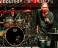 Bild: Stefan Gruber
Die Amberger Rockband Bourbon spielt beim ersten "Backyard Rockfest".