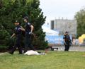 Bild: Nick Wagner/The Seattle Times/AP/dpa
Bewaffnete Einsatzkräfte rückten zum Seattle Center aus.