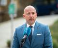 Bild: Daniel Vogl/dpa
CSU-Landesgruppenchef Alexander Hoffmann hofft auf ein gutes Ergebnis für Thorsten Frei bei dessen geplanter Wahl zum Unionsfraktionschef im Bundestag.