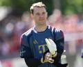 Bild: Angelika Warmuth/dpa
Zurück im Training beim FC Bayern: Manuel Neuer.