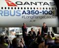 Bild: Bianca De Marchi/AAP/dpa
Schon 2022 kündigte Qantas mit „Project Sunrise“ die längsten Nonstop-Flüge der Welt an. (Archivbild)