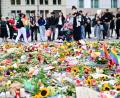 Bild: Sebastian Gollnow/dpa
Beim Terroranschlag am Berliner CSD wurde eine Frau getötet und zahlreiche Menschen verletzt.
