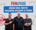 Bild: Franka Eichl
Rüdiger Hügel (Mitte) war in der Premierenfolge bei Fabian Leeb (links) und Josef Maier zu Gast.