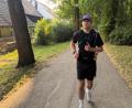 Bild: Florian Lange
Sebastian Wölfl beim Trainieren: Am 22. Juli will er von Tirschenreuth aus in Richtung Berlin starten - zu Fuß. Eintreffen möchte er dort am 25. Juli.