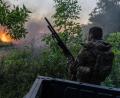 Bild: Iryna Rybakova/Ukrainian 93rd Mechanized brigade/AP/dpa
Nach den derzeitigen ukrainischen Regeln dürfen wehrfähige Männer zwischen 23 und 60 Jahren nicht ausreisen. (Archivbild)