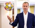 Bild: Tom Weller/dpa
Organisiert Europas Widerstand: UEFA-Boss Ceferin. (Archivbild)