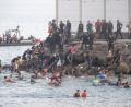 Bild: Marcos Moreno/EUROPA PRESS/dpa
Konservative Medien und Politiker in Spanien beklagen eine „Invasion“.