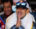 Bild: Niranjan Shrestha/AP/dpa
Purja war in der Bergsteigerszene ein Star.