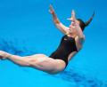 Bild: Ng Han Guan/AP/dpa
Lena Hentschel  gewinnt mit Synchron-Partner Luis Avila Sanchez gewinnt sie bei der EM Bronze.