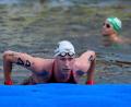 Bild: Vincent Thian/AP/dpa
Die EM-Vorbereitung lief für Wellbrock alles andere als optimal. (Archivbild)