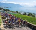 Bild: Jean-Christophe Bott/KEYSTONE/dpa
Auf der zweiten Etappe der Frauen-Tour ging es nach Genf.