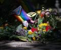Bild: Sebastian Christoph Gollnow/dpa
Der Terroranschlag auf den CSD hat eine Debatte ausgelöst.
