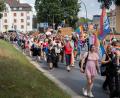 Bild: Marina Gube
Die Polizei hatte im Vorfeld den Lauf der Route abgeändert und die B 85 zwischen Nabburger Tor und OTH komplett gesperrt.