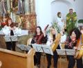 Bild: bkr
Nicht nur instrumental gestaltete das Quartett aus Lwiw feierlich den Gottesdienst, auch der Gesang der vier Frauen beeindruckte sehr.