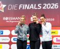 Bild: Michael Matthey/dpa
Ambitioniertes Trio für die EM. (Archivbild)