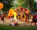 Bild: Winkler Manuel
Feuerspucker und Kinderakrobaten boten beim Mittelaltermarkt in Neunburg vorm Wald eine spektakuläre Show.