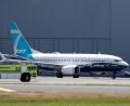 Bild: Elaine Thompson/AP/dpa
Die 737 Max 7 ist die kleinste Variante von Boeings wichtigster Modellfamilie. (Archivbild)