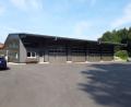 Bild: wkr
Die neue Bauhofhalle von Mehlmeisel auf dem Gelände der Kläranlage. Es dürfte auch das modernste Gebäude in Mehlmeisel und die modernste Bauhofhalle im inneren Fichtelgebirge sein.