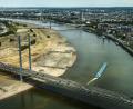 Bild: Oliver Berg/dpa
Das Bundesverkehrsministerium soll laut einer Vorlage der Landesverkehrsminister ein Flottenförderprogramm für niedrigwassergeeignete Schiffe vorlegen.