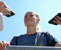 Bild: Florian Diettrich/dpa
Gefragt im In- und Ausland: Bayern-Stürmerin Klara Bühl. (Archivbild)